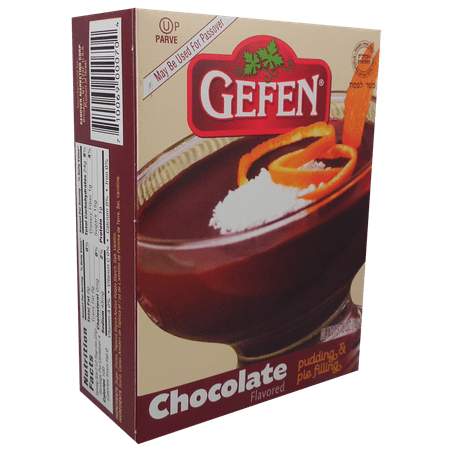 Gefen Chocolate Pudding 3.75 oz (pack of 6)