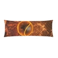 thumbnail image 2 of BSDHOME Body Pillowcase Tennis Racket Pillow Cover Pillow Protector Two Sides Printing 20x60 inch, 2 of 2