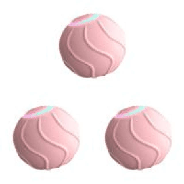 Pelota Rodante para Gatos Juguete Interactiva Eléctrica Interiores () Rosa