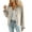 Beige, variant on Womens Barn Jacket Fashion Oversized Single Breasted Cropped Trench Coats Plaid Lining Lapel Collar Autumn Cropped Jackets Beige L