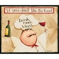thumbnail image 3 of DiPaolo, Dan 14x12 Black Modern Framed Museum Art Print Titled - Drink More Wine, 3 of 5