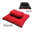 thumbnail image 2 of Meditation Zafu And Zabuton Set Cushions Exercise Yoga Mats&nbsp;Square Purple, 2 of 4