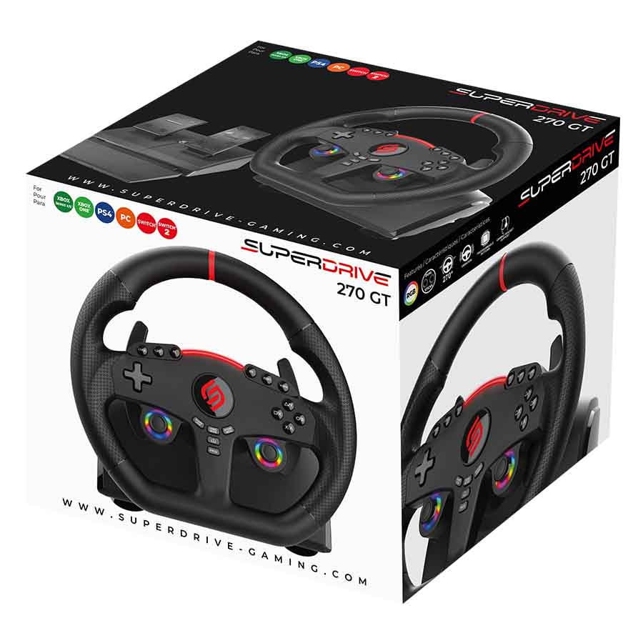 Subsonic – Superdrive 270 GT Steering Wheel - Dual stick LED