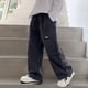 thumbnail image 1 of Cowsor Men's Baggy Cargo Pants Casual Loose Fit Wide Leg Pants with Elastic Waist, 1 of 6