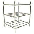 thumbnail image 2 of CIMAXIC Stainless Steel and Plastic Multi-function Tray for Home Use Silver Color Lightweight Durable 14,18.9"X16.54"X13.98", 2 of 5