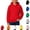 Red, variant on YOUYEDIAN Boys Hoodies Fall Winter Casual Hooded Sweatshirt Solid Color Loose Pullover Sweaters