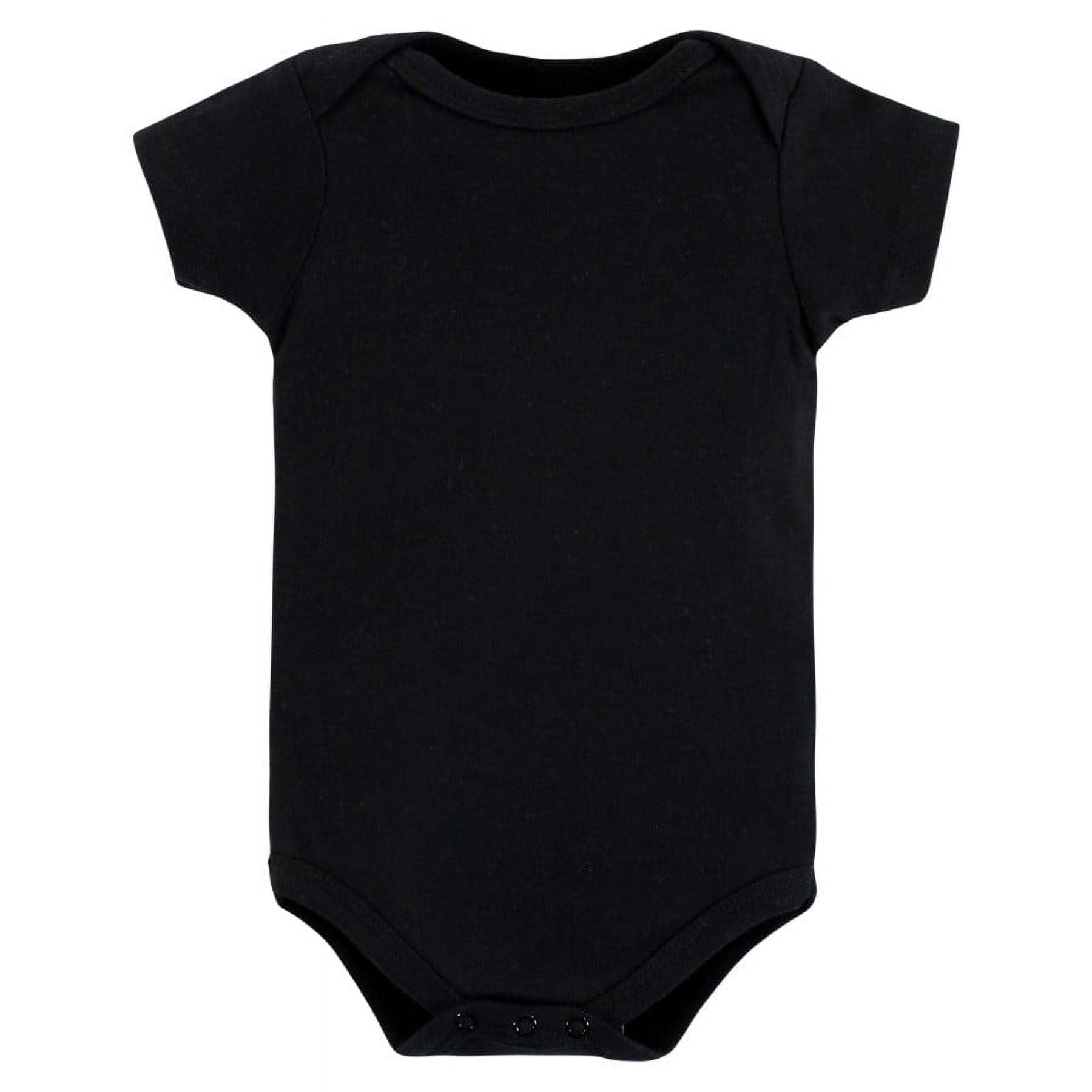 Hudson Baby Cotton Bodysuits, Brown Bear, 0-3 Months