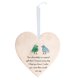 thumbnail image 2 of Adorno de cerámica de vidrio marino de la Amistad de porcelana blanca | Decoración plana 2D para árbol de Navidad | Regalo para un amigo sincero con detalles inspirados en el arte, 2 of 5