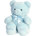 thumbnail image 3 of Oso de peluche Aurora® Snuggly Comfy™, azul bebé, 60 cm, 3 of 5