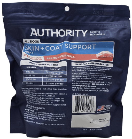 Authority salmon jerky 2025