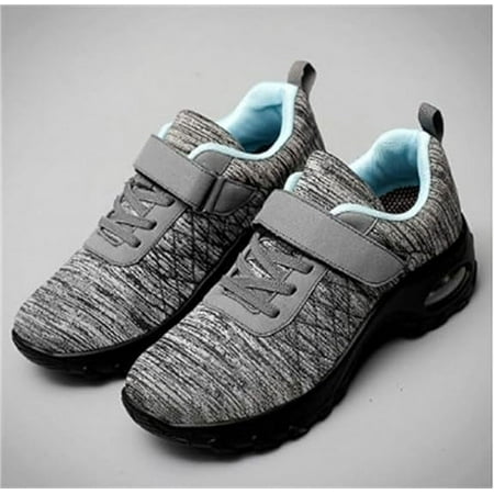 Women s Walking Shoes All Day Comfort Slip-Resistant Velcro Sneakers - Mesh Slip Lady Girls Modern Work Shoe Easy Shoes Platform Loafers