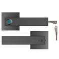 thumbnail image 1 of Door Lock, Fingerprint Door Lock Handle USB Rechargeable Anti Theft Smart Biometric Keyless Security Entry Electronic Lock with 2 Keys ,Easy to Install, 1 of 7