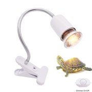 Walbest Universal Pet Reptile Tortoise Basking Light Holder UVA UVB Heating Lamp Clip