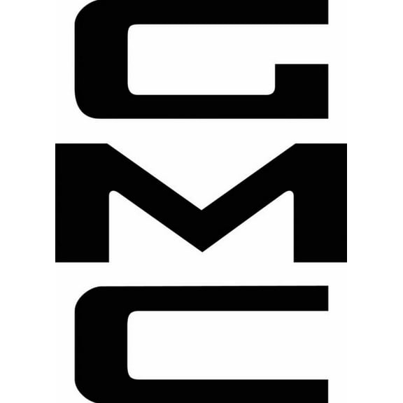 OER Black Tailgate Letter Decal Set 1967-1987 GMC Stepside PIckup Truck