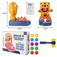 thumbnail image 4 of Juguete educativo interactivo para martillar, juguetes para disparar al blanco del tigre, juego para golpear un topo con luz musical Sincero Hogar, 4 of 6