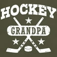 thumbnail image 3 of CafePress - Hockey Grandpa Dark T Shirt - Men's Classic Graphic Cotton T-Shirt, 3 of 4