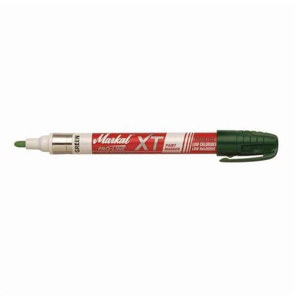 Markal Paint Marker, Medium Tip, Green Color Family, Paint 97255