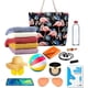 thumbnail image 4 of Bolso de playa grande y duradero, bolso de playa de lona, bolso de viaje para mujer, bolso de hombro informal para compras y viajes, 4 of 8