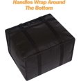 thumbnail image 2 of XL Insulated Reusable Grocery Bags with Sturdy Zipper Reinforced Bottom & Handles, 2 of 5