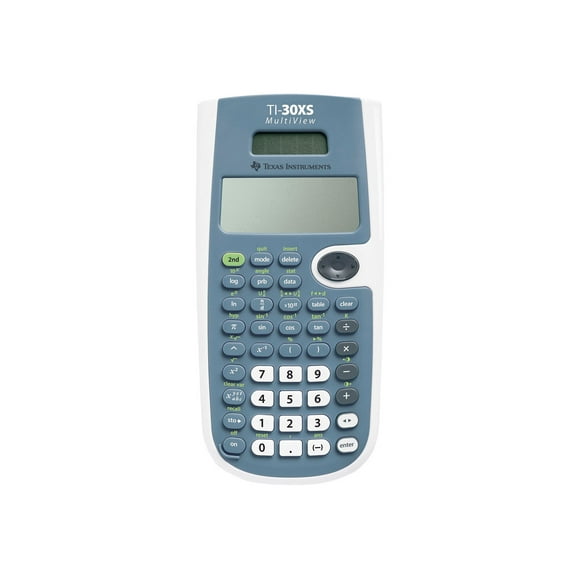 Texas Instruments TI-30XS MultiView - Calculatrice Scientifique - Panneau Solaire, Batterie