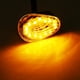 thumbnail image 4 of Pair Amber LED Flush Mount Turn Signals For Yamaha YZF R1 R6 R6S Clear, 4 of 4