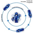 thumbnail image 2 of QJUHUNG Remote Control Car, Wall Rc Car Toys Dual Mode 360°Rotating Gravity Defying Rc Car Rechargeable Toy Cars for Wall with Led Lights Birthday & Christmas Gifts for 5 6 7 8-16 Years Old, 2 of 6