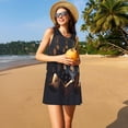 thumbnail image 3 of Lukts Casino Cartes Poker pour Femmes Robe Sans Manches, Robe d'Été à Col Rond avec Poches, Adaptée à la Vie Quotidienne, Plage, Fête, 3 of 7