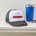 thumbnail image 3 of CafePress - Commish (Red) - Adjustable Unisex Printed Trucker Hat with Mesh Back, 3 of 8