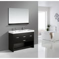 thumbnail image 2 of Design Element Citrus 48" Double Sink Bathroom Vanity Set in Espresso, 2 of 3