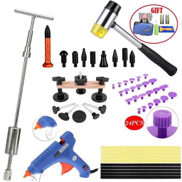 Pops A Dent Remover Bridge Dent Removal Tools Kit Paintless Dent Repair Puller For Auto Body Motorcycle Refrigerator Washing Machine Walmart Com Walmart Com