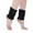 Black, variant on Thigh High Stockings Women's Cozy Acrylic Thick Cable Knit Warm Mittens Compression Socks for Women Black One Size
