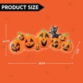 thumbnail image 4 of Calabaza inflable Joiedomi para Halloween de 10 pies con LED de gato brujo, 4 of 8