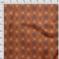 thumbnail image 3 of oneOone Cotton Poplin Fabric Spiral & Floral Block Print Fabric BTY 56 Inch Wide, 3 of 4