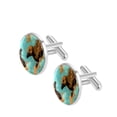 thumbnail image 2 of Platypus Formal Attire Stainless Steel Cufflink Set for Men - Ideal for Suits and Dress Shirts, 2 of 6