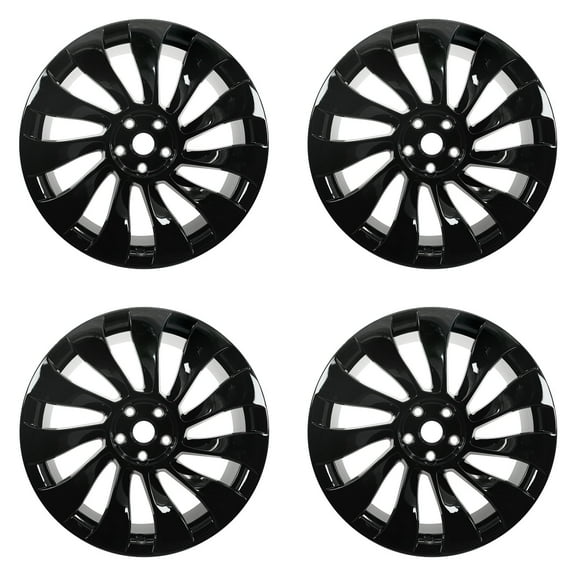 For Tesla Model 3 OEM Design Wheel 20" 20X9 2021-2023  GLOSS BLACK Set of 4 Replacement Rim