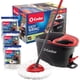 thumbnail image 1 of LZHF Easywring Microfiber Spin Mop & Bucket Floor Cleaning System with 3 Extra Refills, 1 of 2