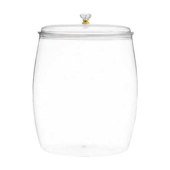 Gallon Plastic jars, Cookie Jar & Candy Jar with Lid, Large Food Storage jar W8