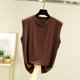 thumbnail image 1 of Xuyuer Breathable Summer Sleeveless Tank Top - Fashion Women's Round Neck Solid Comfort Fit Essential for Hot Weather Outdoor Activities, Travel-Friendly Layering, 1 of 5