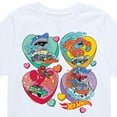 thumbnail image 3 of Hot Wheels - Monster Racing Hearts - Toddler & Youth Short Sleeve Graphic T-Shirt, 3 of 5