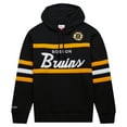 thumbnail image 2 of Men's Mitchell & Ness Black Boston Bruins Head Coach Pullover Hoodie, 2 of 5
