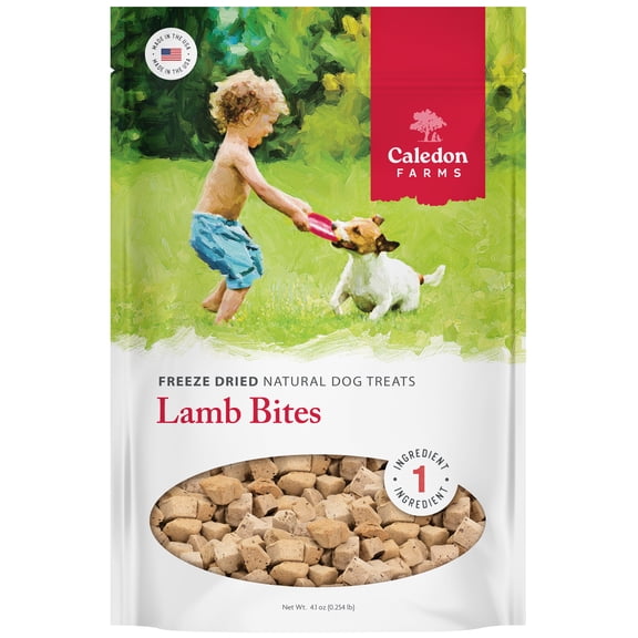Caledon Farms Lamb Bites - Freeze Dried 4.1oz, Dog Treats