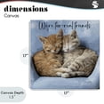 thumbnail image 4 of Stupell Industries Cottage We're Fur-Real Friends Canvas Art, 17 x 17, by Kim Curinga, 4 of 8
