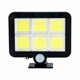 thumbnail image 2 of Paquete de focos solares LED para exteriores, 2, 120 LED, 2 of 5