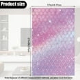 thumbnail image 3 of SCRAWLGOD Mermaid Scales Violet 3 Pcs Head Rest Cover for Recliner Waterproof Non-Slip Sofa Headrest Covers 17x27 in PU Leather Recliner Headrest Protector for Home Decor, 3 of 7