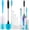 Green, variant on Bottle Brush Tube Cleaning Lab Set with Long Handle, Cup Cleaner for Washing Narrow Neck Beer Wine Decanter Pipes Lids Sinks Cap Covers, Pink