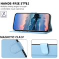 thumbnail image 2 of Decase Wallet Case for Samsung Galaxy A56 5G, Lychee Pattern Leather Flip Protective Cover with Card Slots Wrist Strap,Shockproof Premium PU Leather Wallet Phone Case with Magnetic Function,Blue, 2 of 6