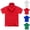 Blue, variant on Kids Polo Shirts Boys 5T Button Down Gradient Shirt Short Sleeve Loose Comfortable Preppy Tops Toddler Boy Clothes