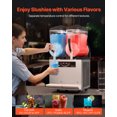 thumbnail image 3 of VEVOR 12Lx2 Tank Commercial Slushy Machine Margarita Smoothie Frozen Drink Maker, 3 of 9