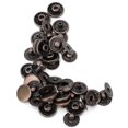 thumbnail image 1 of 50 set Pure Brass Snap Buttons Round Button Cloth Luggage Decoration Accessories(15mm Bronze), 1 of 5