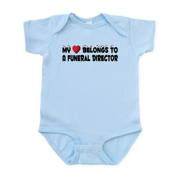 CafePress - Belongs To A Funeral Director Infant Bodysuit - Baby Light Bodysuit, Size Newborn - 24 Months